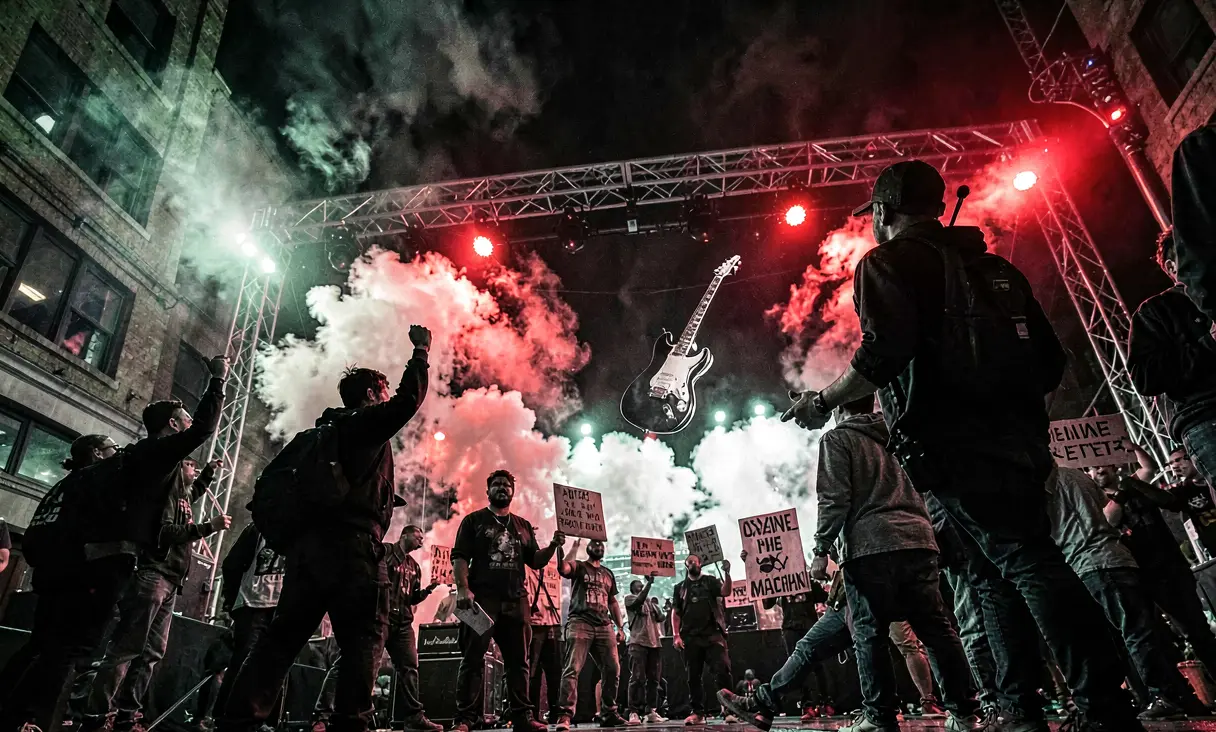 Anti-Globalization Movement Protests